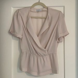 Babaton peplum blouse
